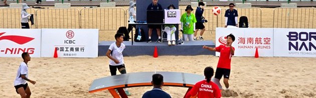 三亚亚沙会丨台克球首次亮相引关注 女双决赛阵容产生|三亚市|泰国队|男双|中国队|缅甸队_新浪体育_新浪新闻